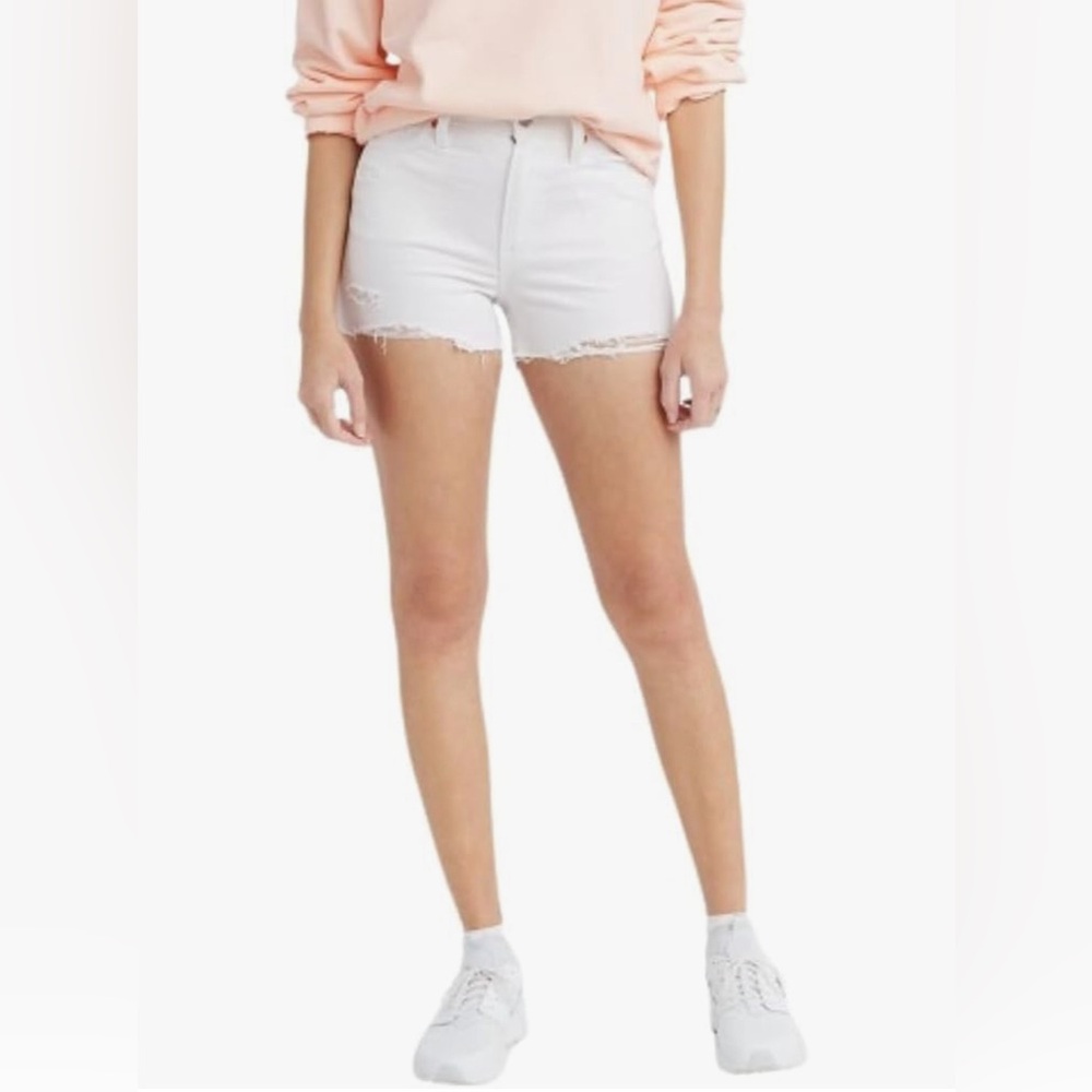 Levi's White Women's Shorts